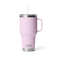 RAMBLER 35 OZ STRAW MUG Trinkbecher CHERRY BLOSSOM