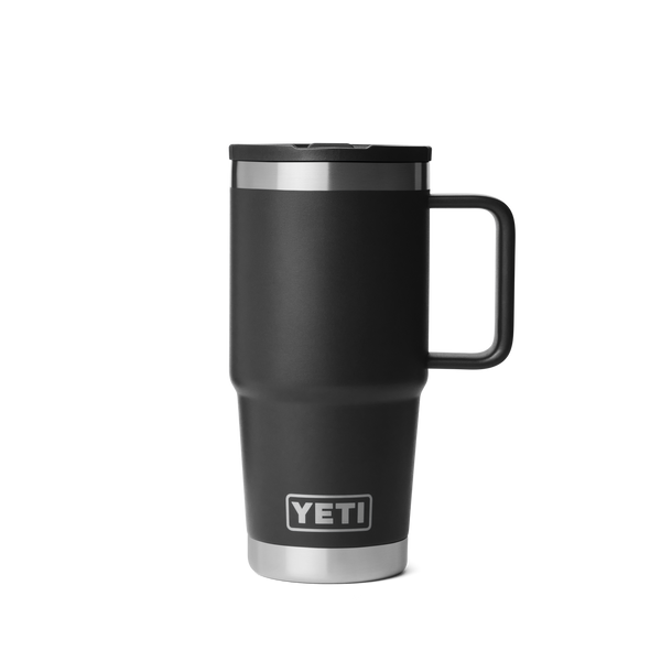 RAMBLER 20 OZ TRAVEL STRAW MUG Reisebecher BLACK