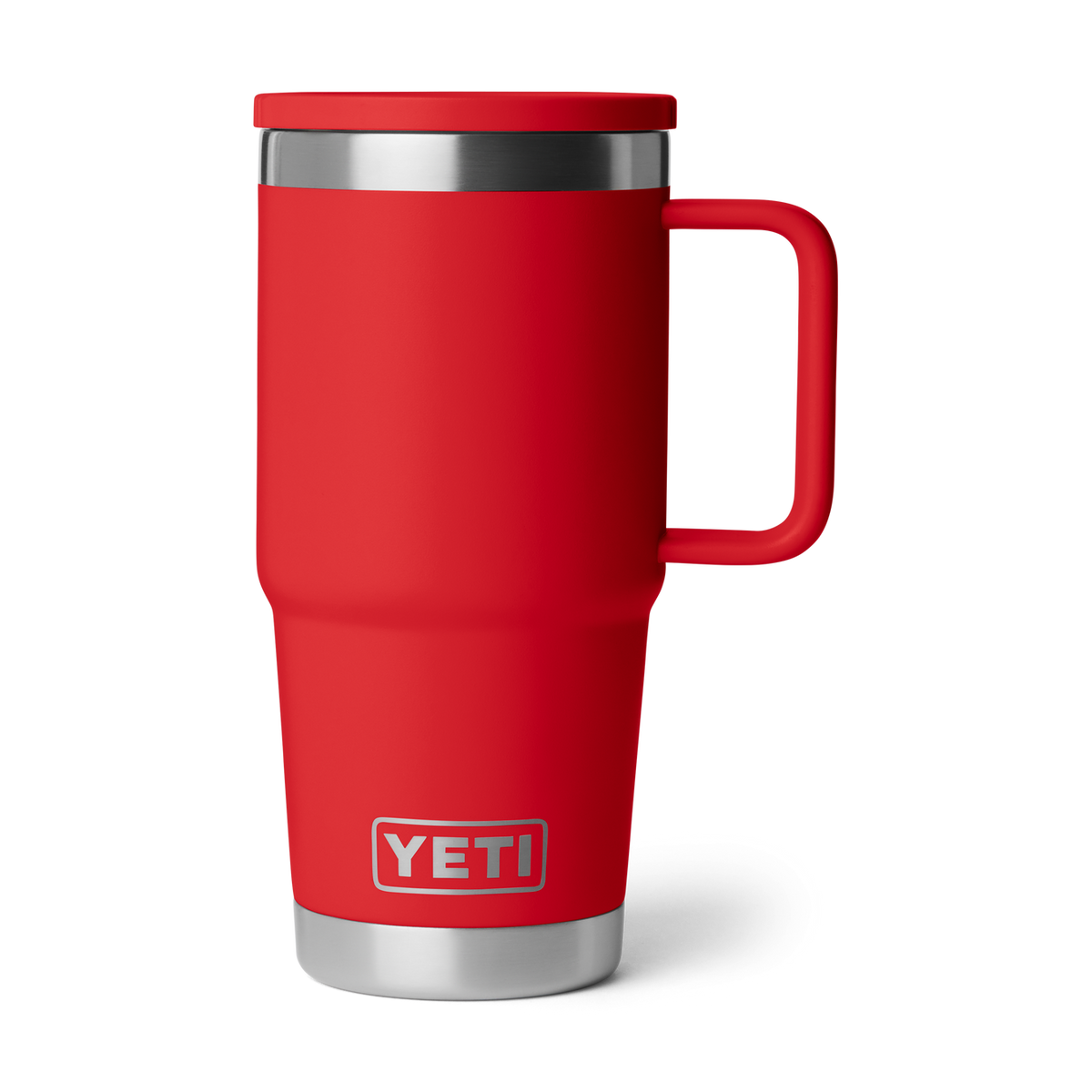 YETI Rambler 20 oz Reisetasse 2.0 Rescue Red – Vorderansicht