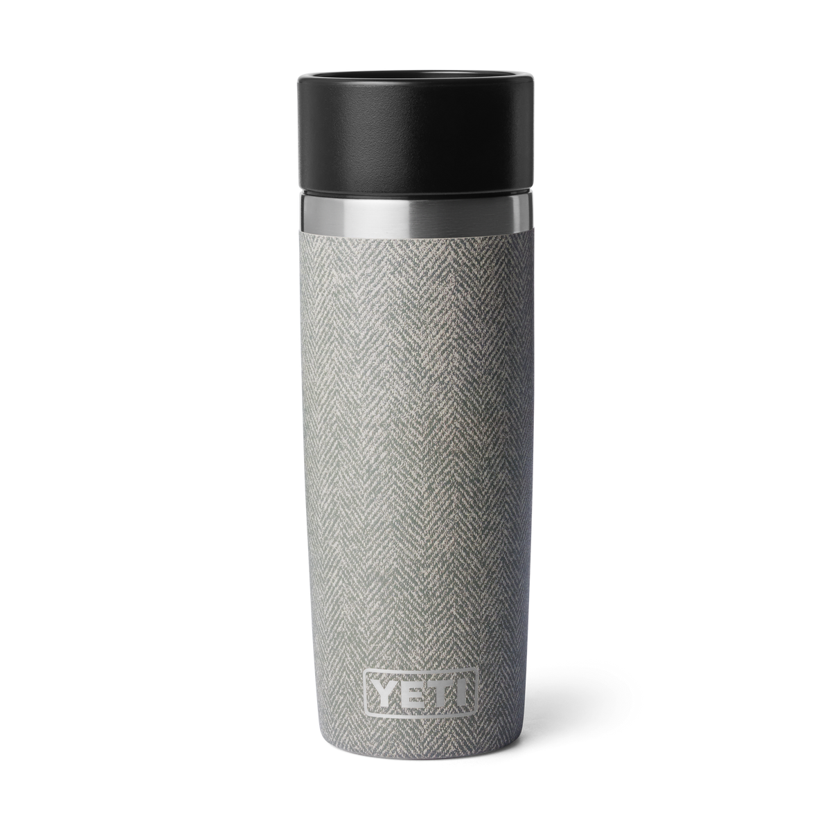 YETI Rambler 16 oz Travel Bottle Riverhead Green – Vorderansicht