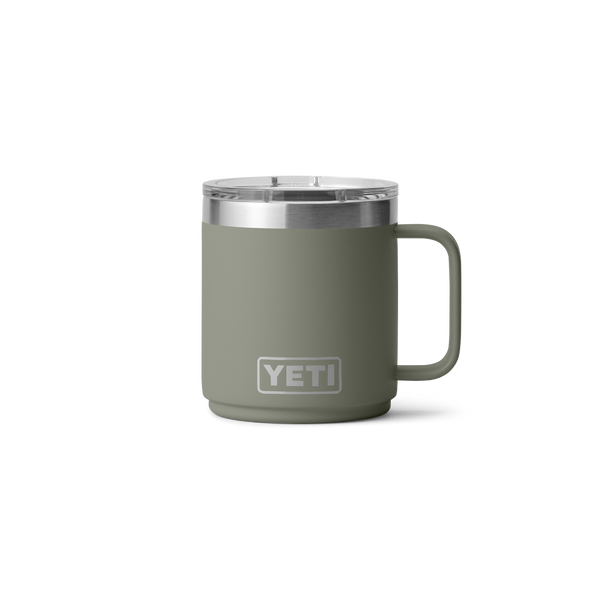 RAMBLER 10 OZ MUG Tasse mit Keramikbeschichtung PAMPA GREEN