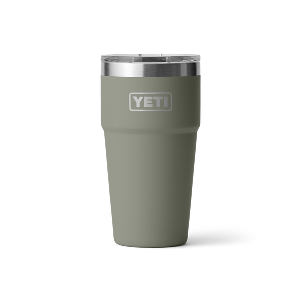 RAMBLER 20 OZ STACKABLE CUP Stapelbarer Becher PAMPA GREEN