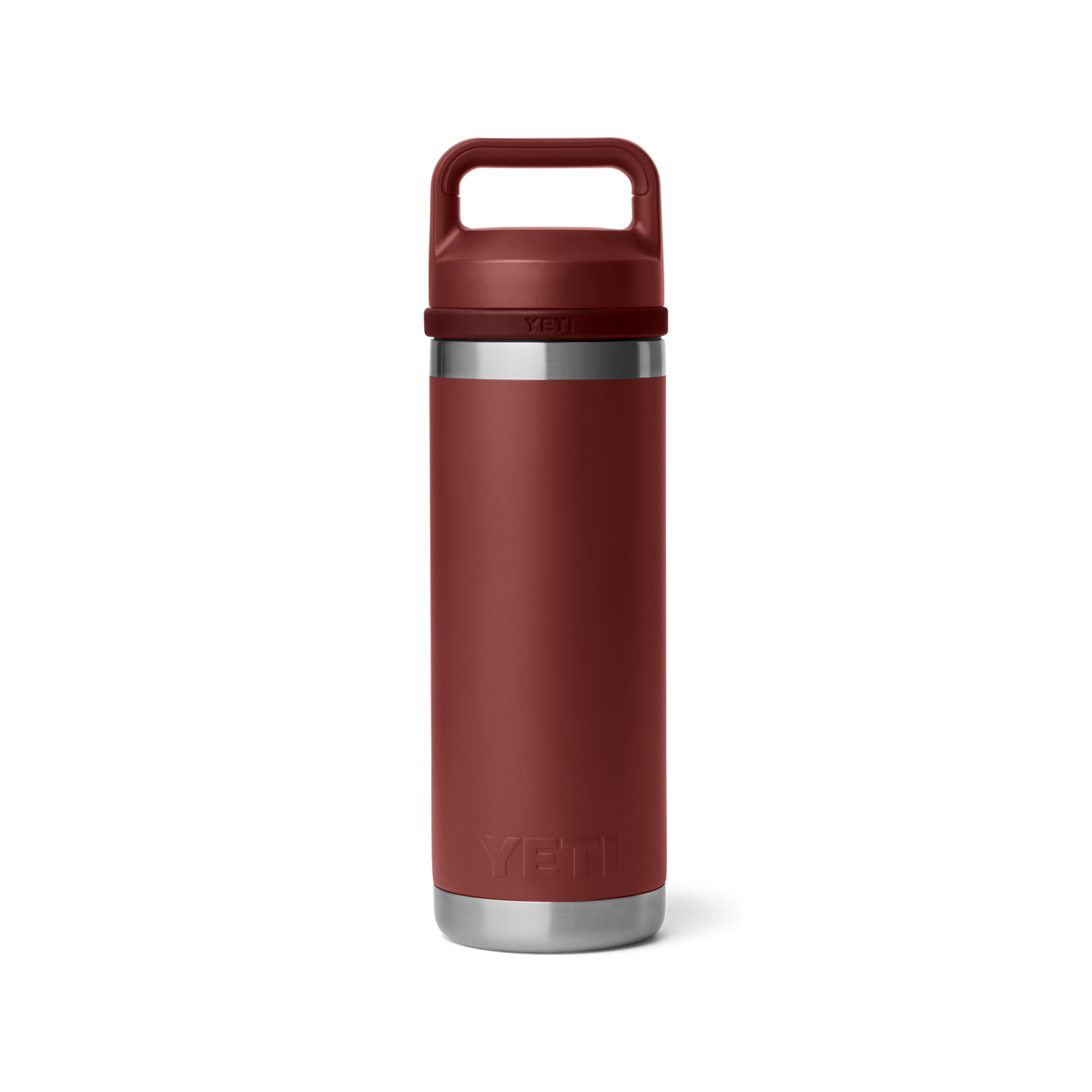 YETI Rambler 18 oz Chug Flasche Stag Red – Rückansicht