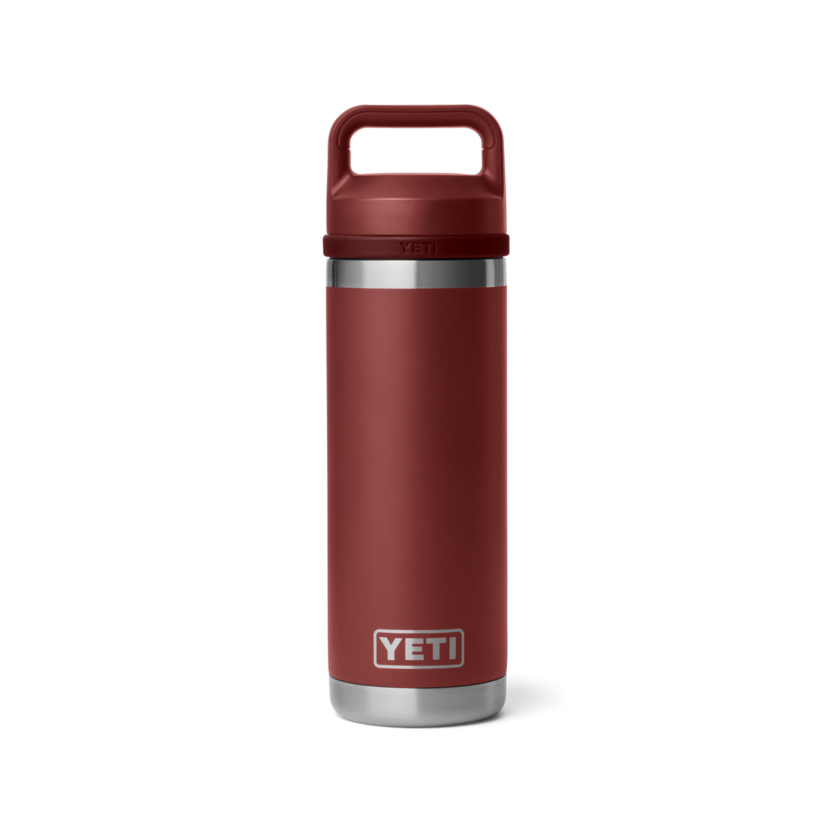 YETI Rambler 18 oz Chug Flasche Stag Red – Vorderansicht