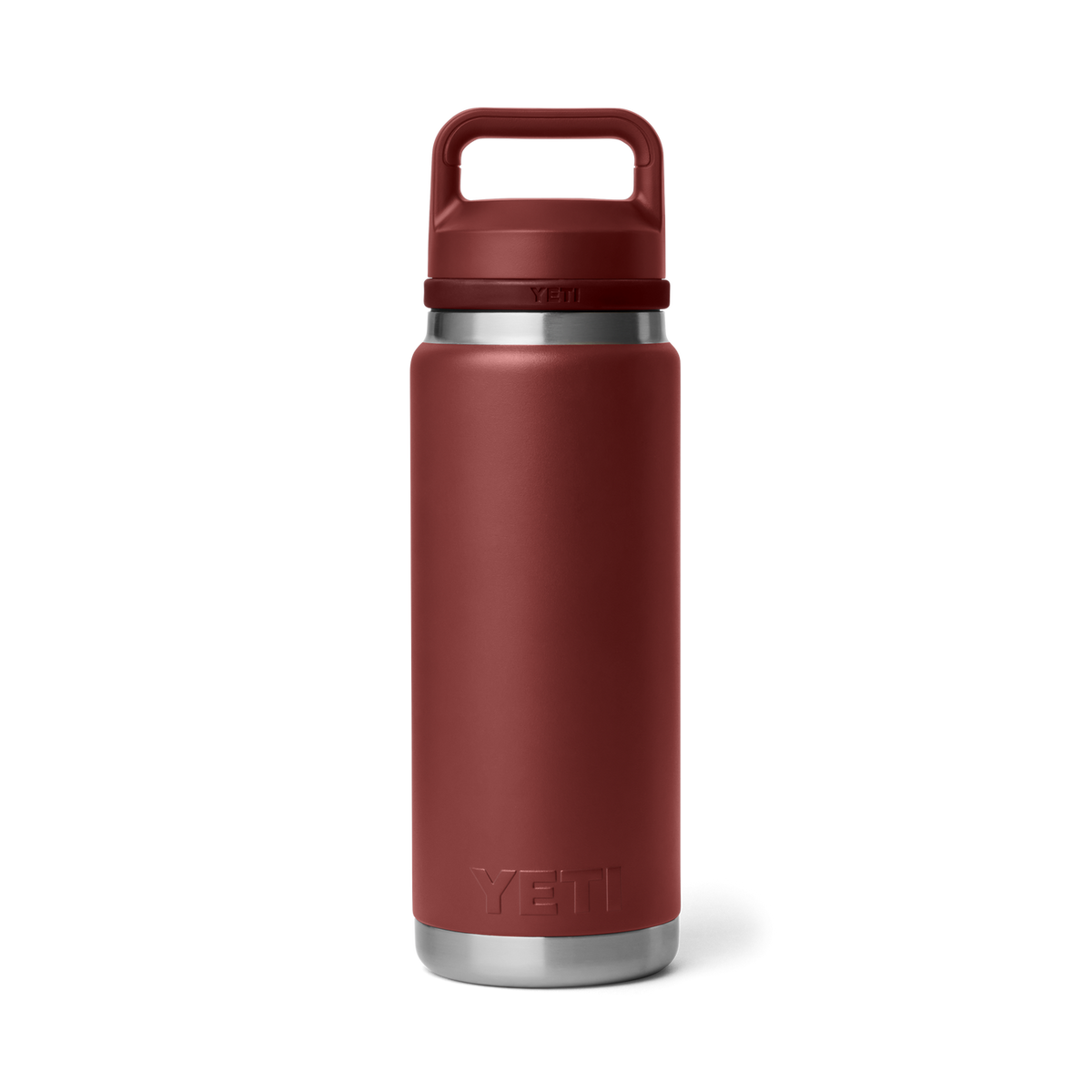 YETI Rambler 26 oz Chug Flasche Stag Red – Rückansicht