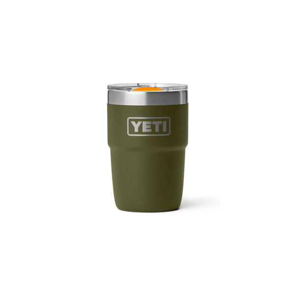 RAMBLER 8 OZ stapelbare Tasse mit Keramikbeschichtung OLIVE/KING CRAB ORANGE