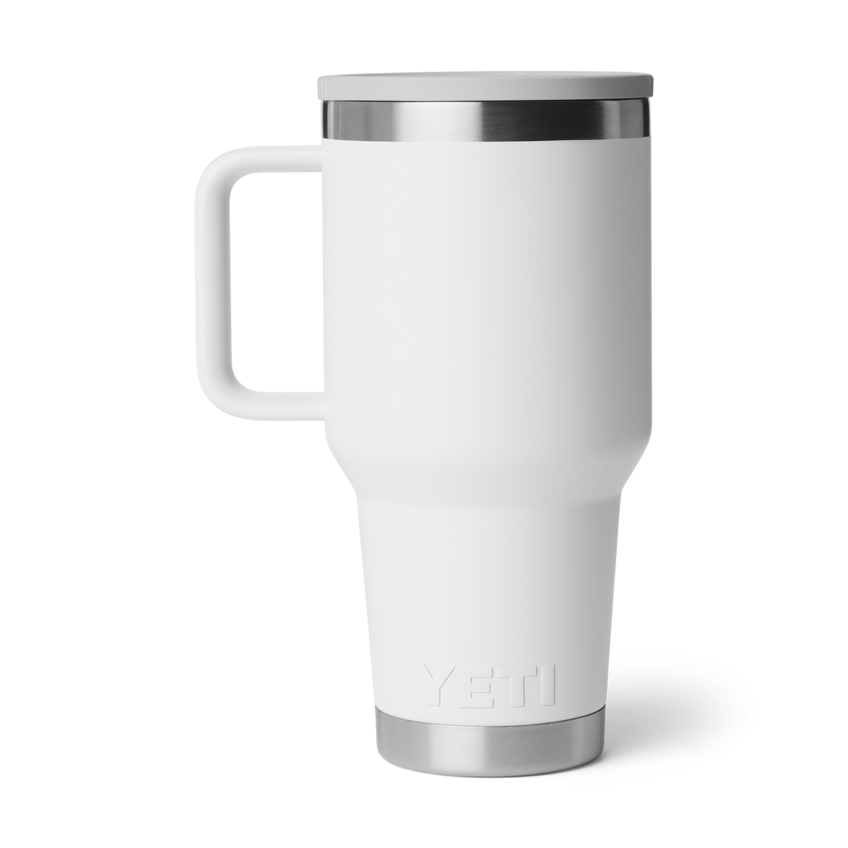 YETI Rambler 30 oz Reisetasse 2.0 White – Rückansicht