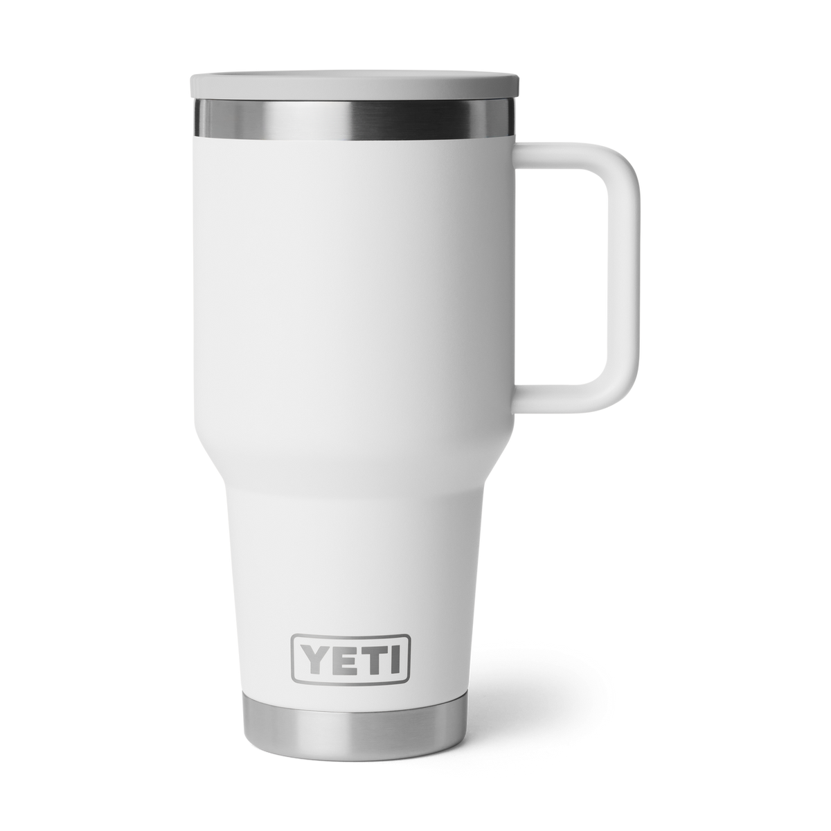 YETI Rambler 30 oz Reisetasse 2.0 White – Vorderansicht