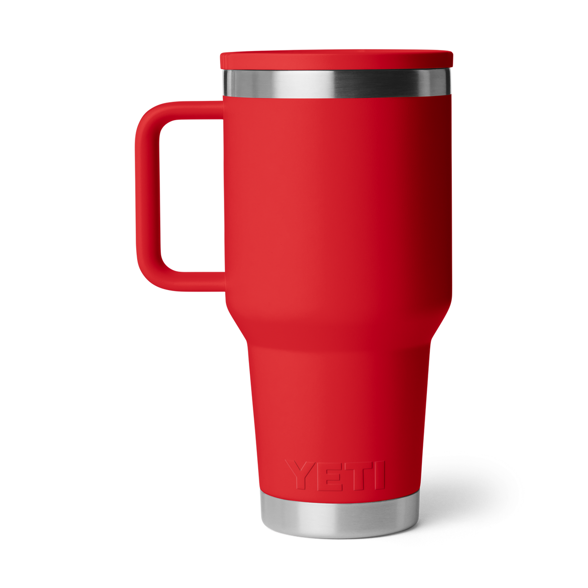 YETI Rambler 30 oz Reisetasse 2.0 Rescue Red – Rückansicht