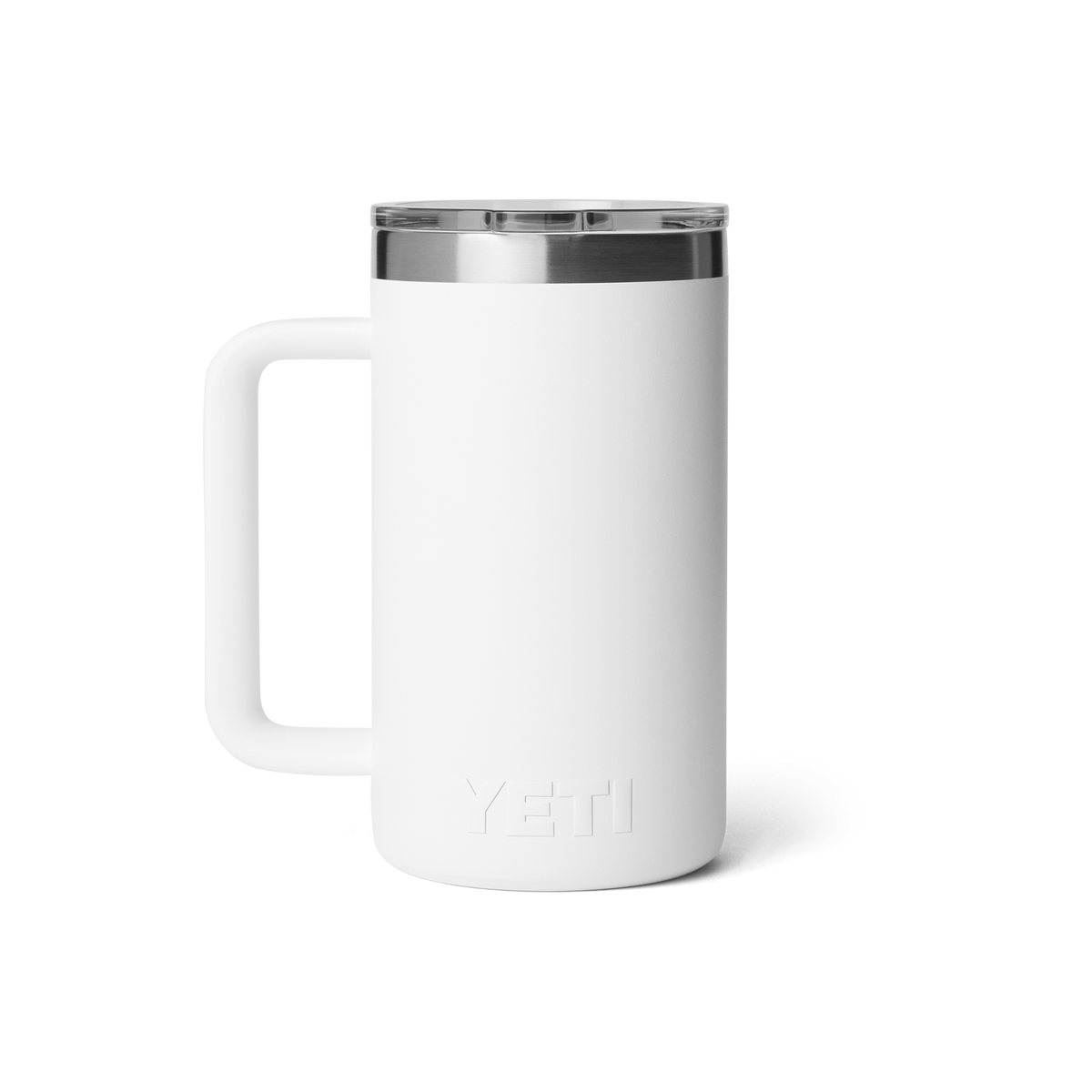 YETI Rambler 24 oz Mug Keramik White – Rückansicht