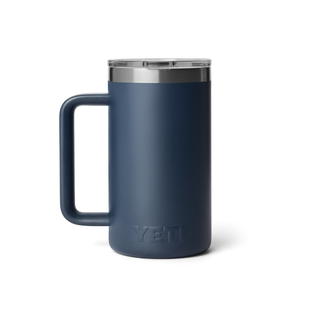 YETI Rambler 24 oz Mug Keramik Navy – Rückansicht