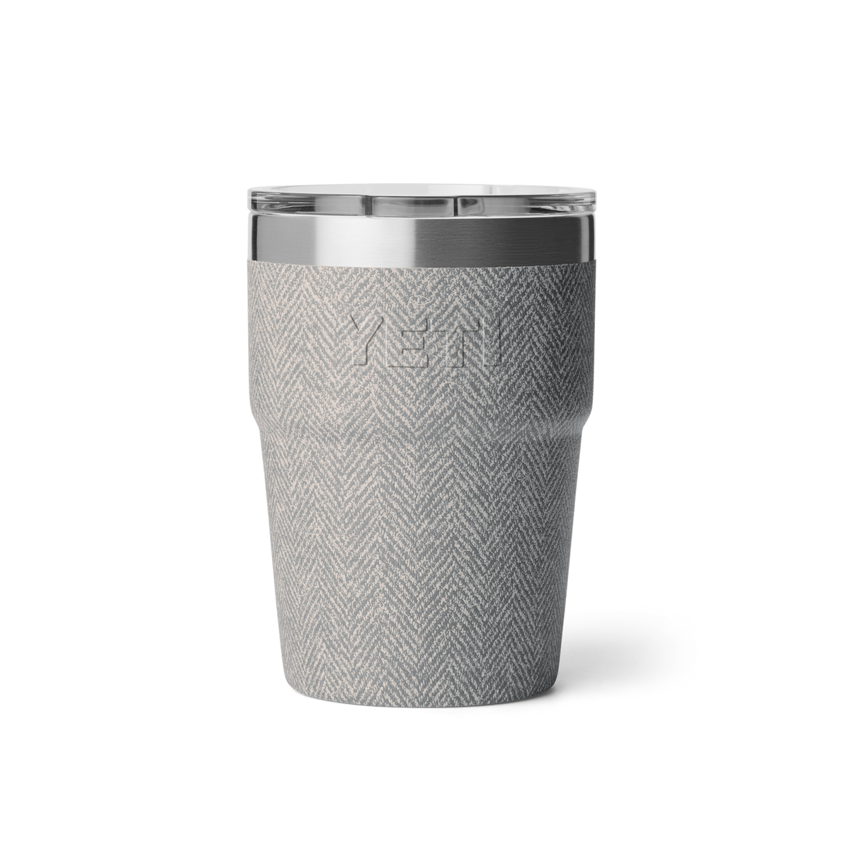 YETI Rambler 16 oz Stackable Cup Riverhead Green – Rückansicht