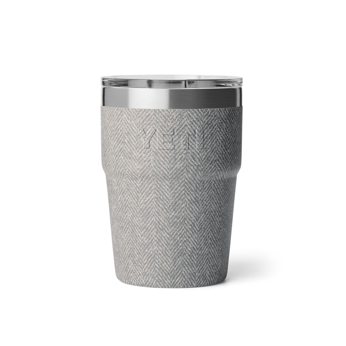 YETI Rambler 16 oz Stackable Cup Riverhead Green – Rückansicht