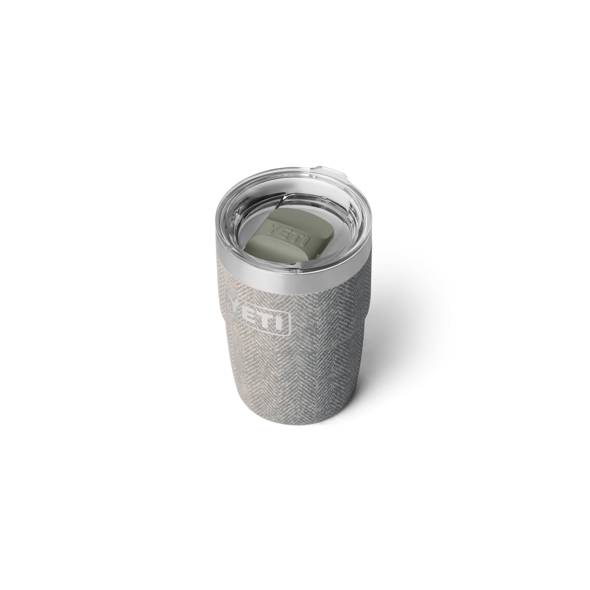 YETI Rambler 8 oz Keramik Tasse Riverhead Green – Schrägansicht