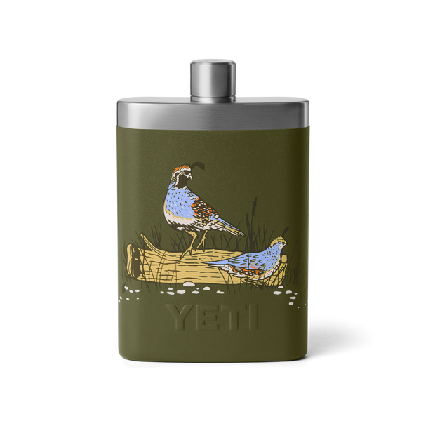 RAMBLER FLASK Flachmann UPLAND BIRD OLIVE