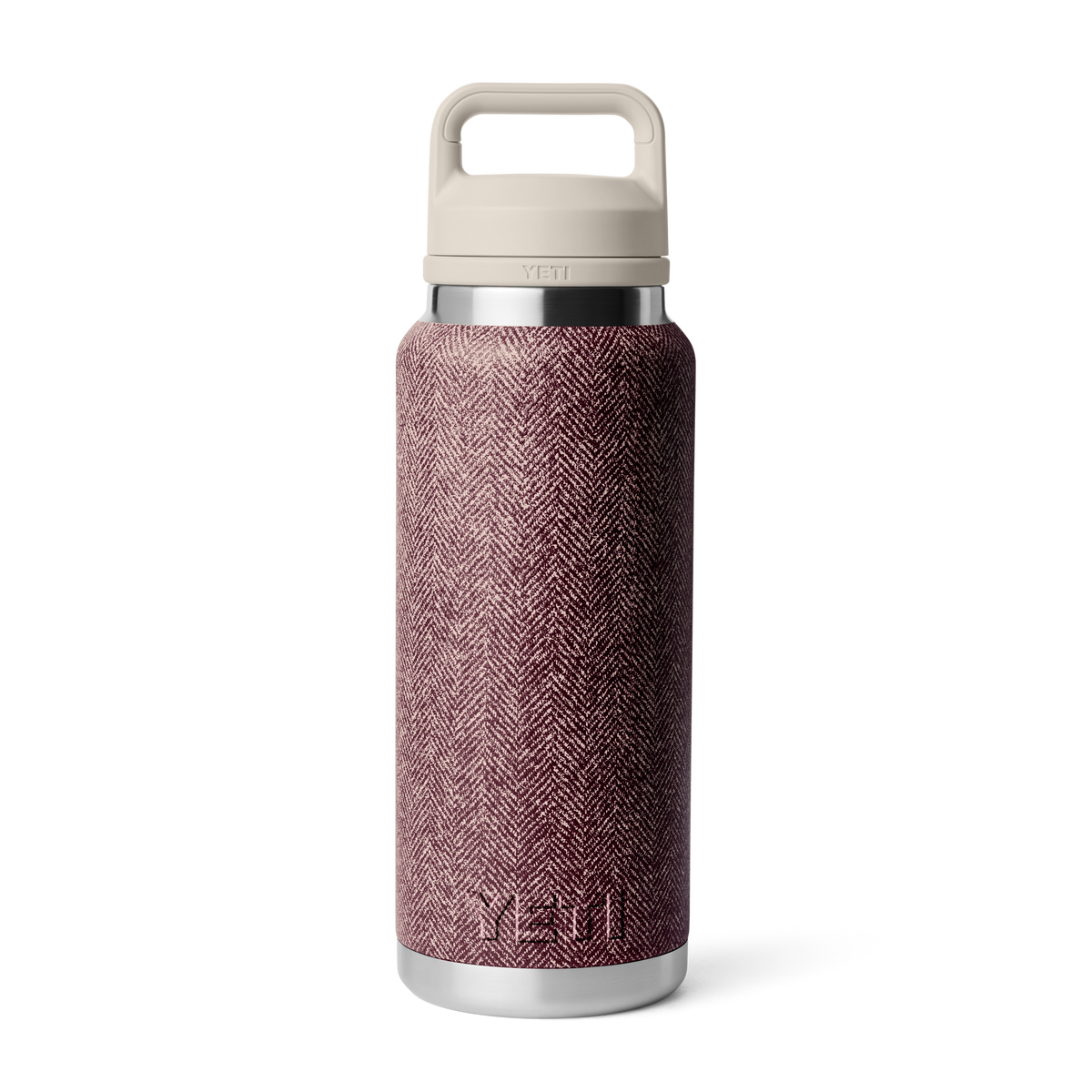YETI Rambler 36 oz Chug Flasche Riverhead Red – Rückansicht