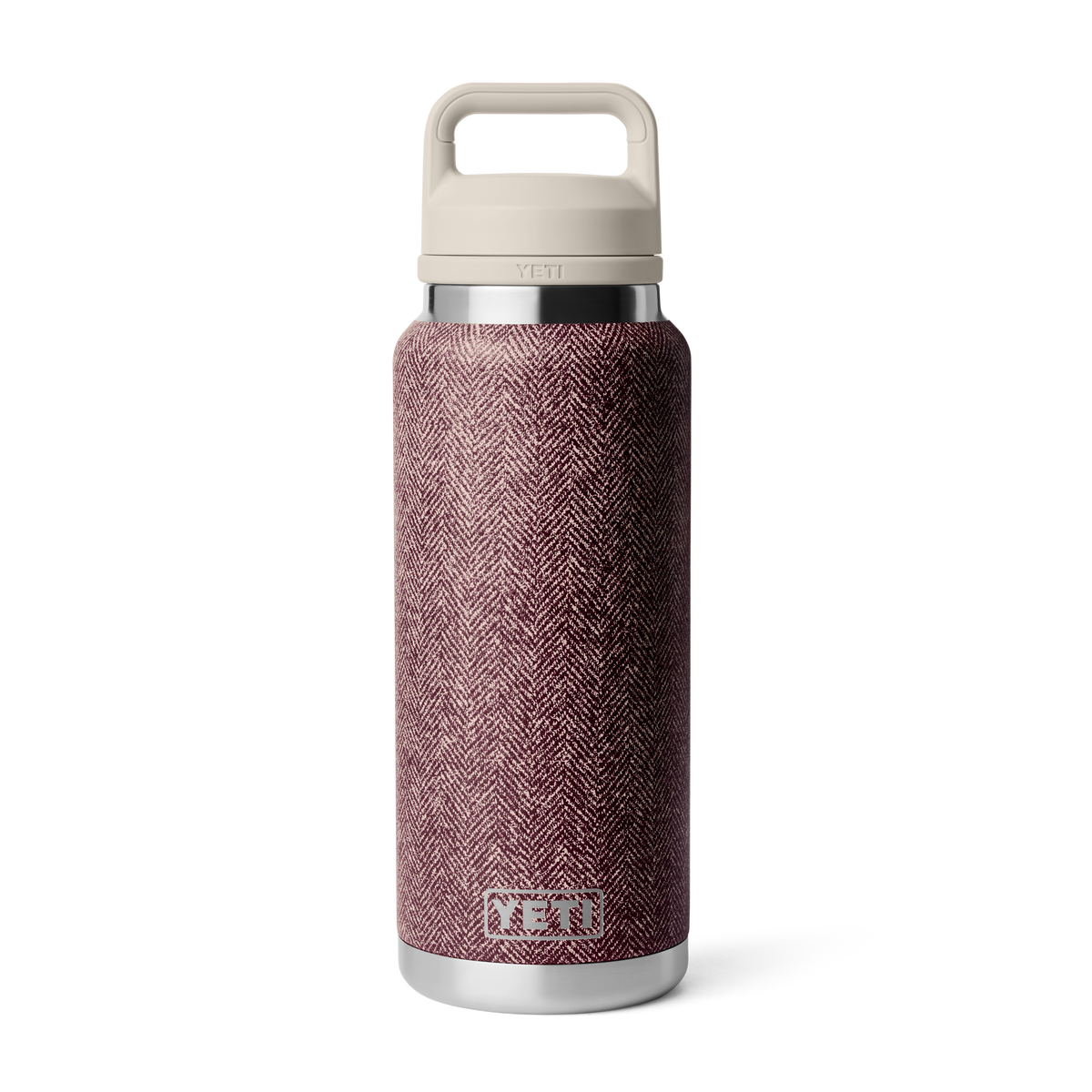 YETI Rambler 36 oz Chug Flasche Riverhead Red – Vorderansicht