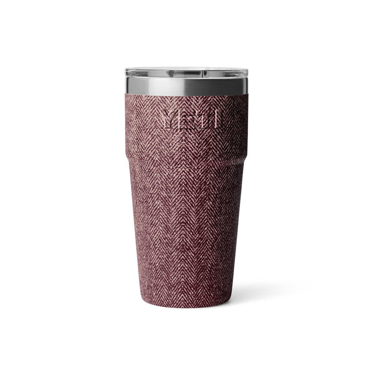 YETI Rambler 20 oz Stackable Cup Riverhead Red – Rückansicht