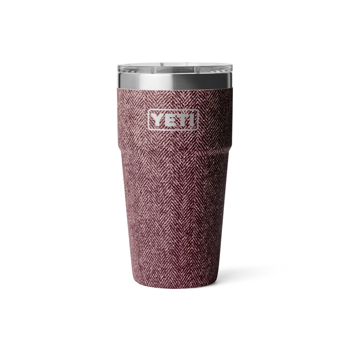 YETI Rambler 20 oz Stackable Cup Riverhead Red – Vorderansicht
