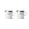 RAMBLER 6 OZ ESPRESSO MUG 2PK Espresso Stapelbare Tasse (Doppelpack) WHITE