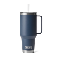 RAMBLER 42 OZ STRAW MUG Trinkbecher NAVY