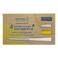 No 125 BON APPETIT CELESTE, Buche, 4-teiliges Tafelmesser Set