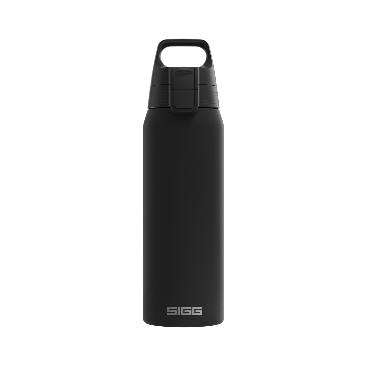 SIGG Shield Therm ONE Black 0,75L Thermosflasche Vorderansicht