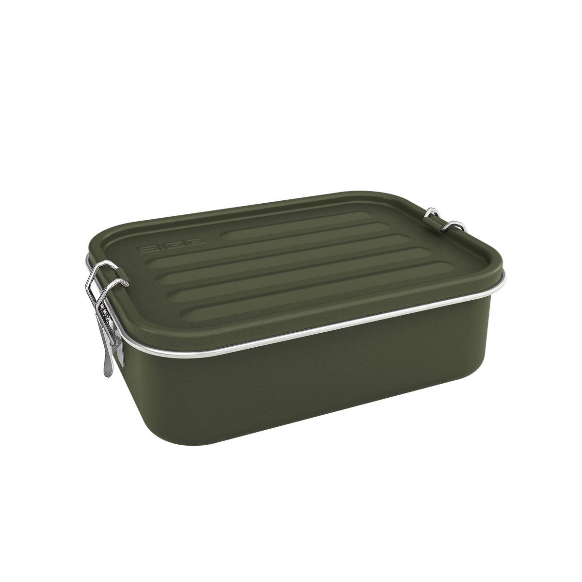SIGG Gemstone Food Box Roasted Green 1,1L Deckel Detail