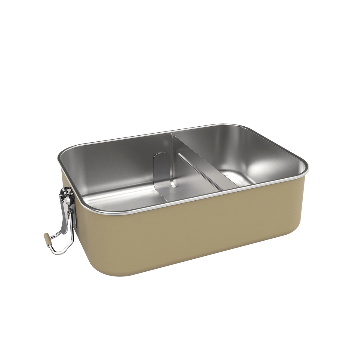 SIGG Gemstone Food Box Caramel Sand 1,1L Verschluss Detail
