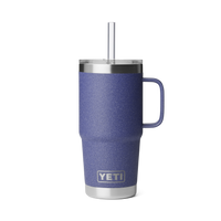 RAMBLER 25 OZ STRAW MUG Trinkbecher MOON DUST