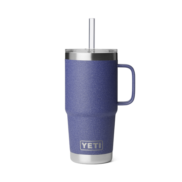 RAMBLER 25 OZ STRAW MUG Trinkbecher MOON DUST