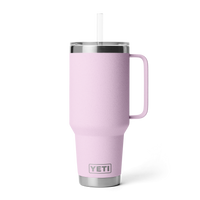 RAMBLER 42 OZ STRAW MUG Trinkbecher CHERRY BLOSSOM