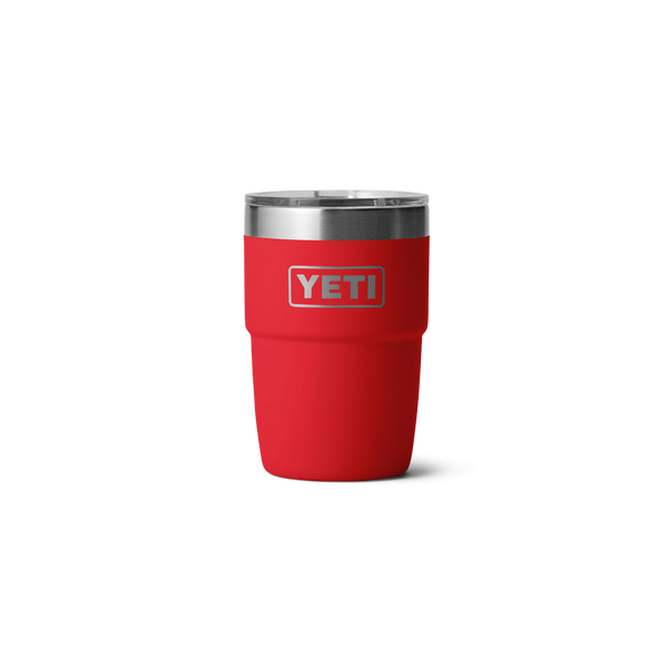 RAMBLER 8 OZ stapelbare Tasse mit Keramikbeschichtung RESCUE RED