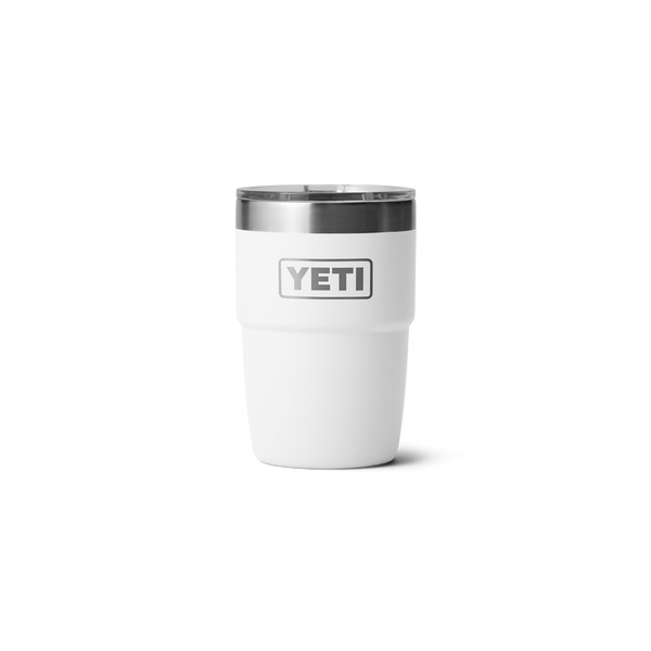 RAMBLER 8 OZ stapelbare Tasse mit Keramikbeschichtung WHITE