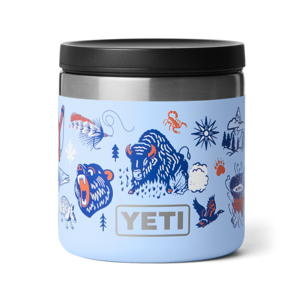 RAMBLER 8 OZ FOOD JAR Isolierter Essensbehälter BIG SKY SUMMER CAMP