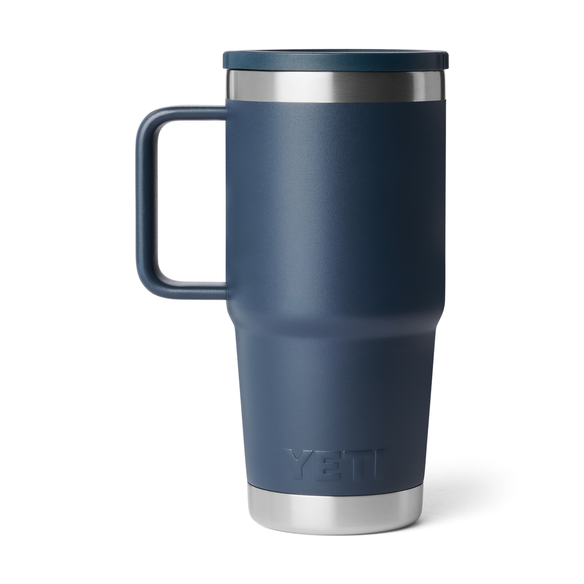 YETI Rambler 20 oz Reisetasse 2.0 Navy – Rückansicht