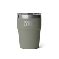 RAMBLER 16 OZ STACKABLE CUP Stapelbarer Becher PAMPA GREEN