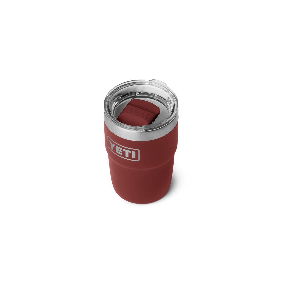 YETI Rambler 8 oz Keramik Tasse Stag Red – Schrägansicht