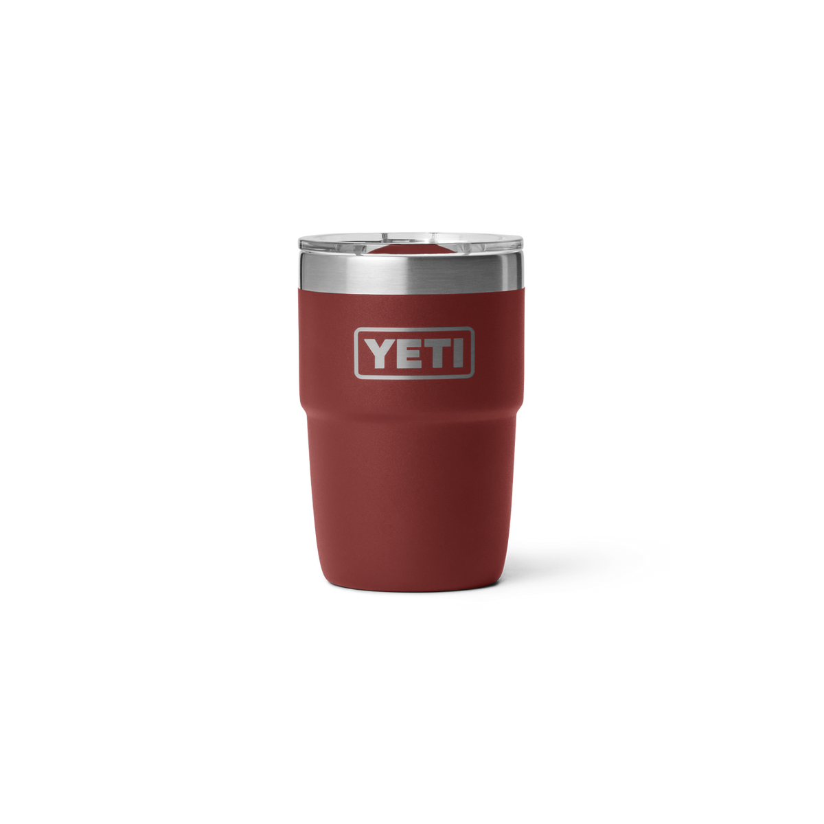 YETI Rambler 8 oz Keramik Tasse Stag Red – Vorderansicht