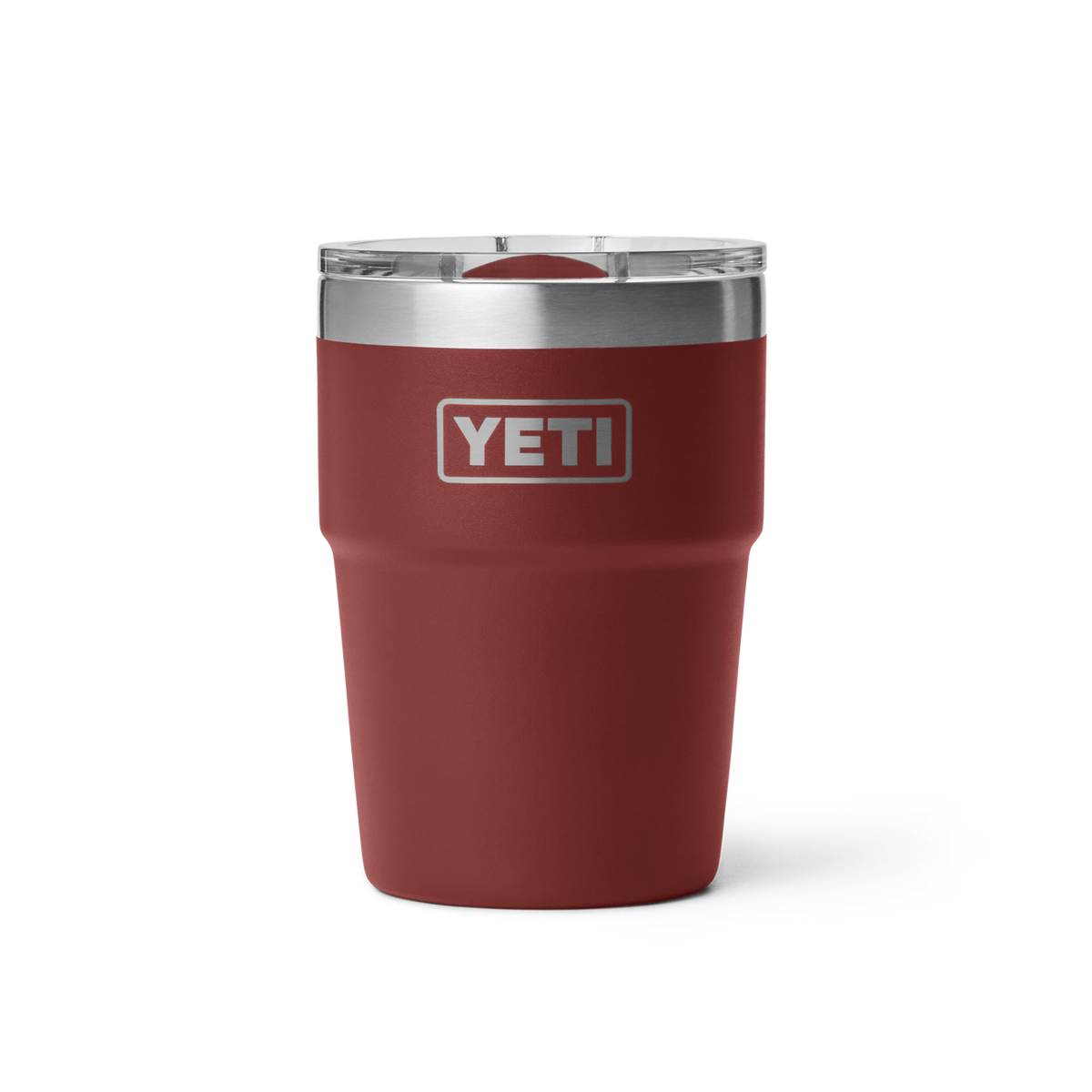 YETI Rambler 16 oz Stackable Cup Stag Red – Vorderansicht
