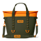 HOPPER M30 Kühltasche in Shopper Form groß OLIVE/KING CRAB ORANGE