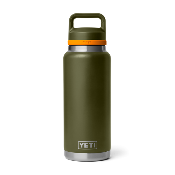 RAMBLER 36 OZ C BOTTLE CHUG Flasche OLIVE/KING CRAB ORANGE