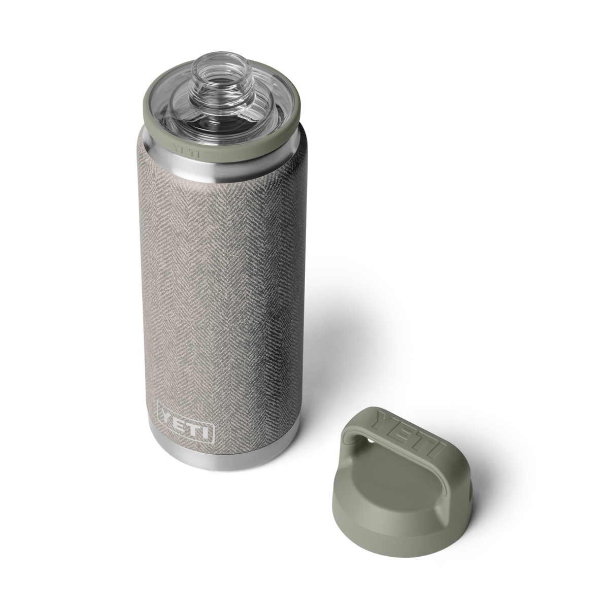 YETI Rambler 26 oz Chug Flasche Riverhead Green – Schrägansicht