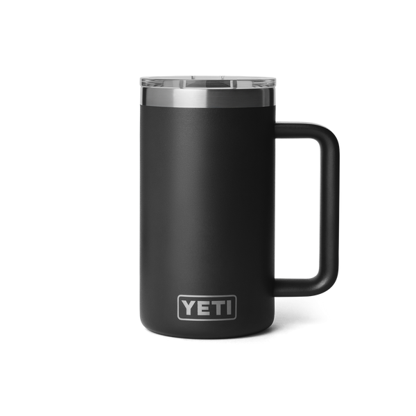 RAMBLER 24 OZ MUG Bierkrug mit Keramikbeschichtung BLACK