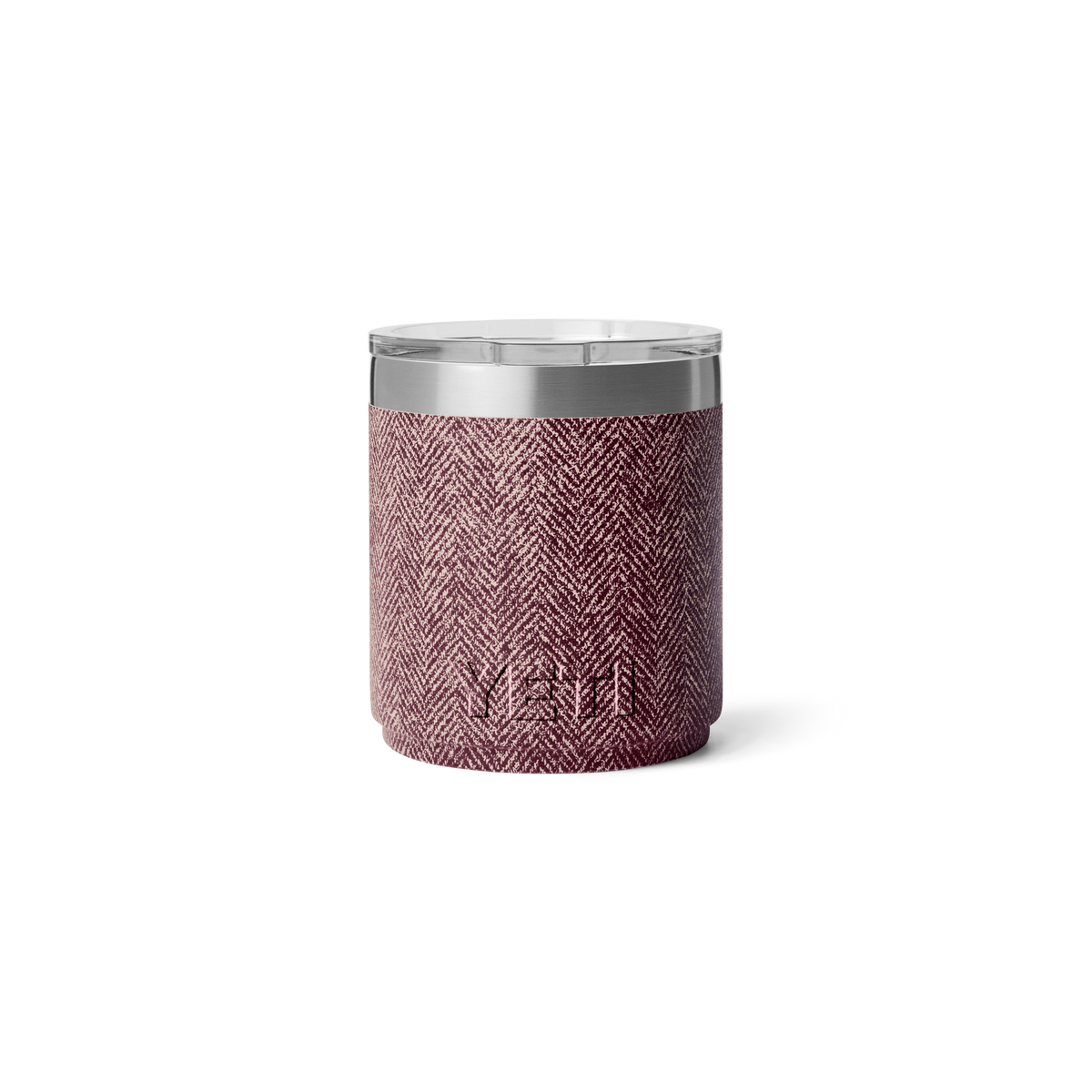 YETI Rambler 10 oz Stackable Lowball Keramik Riverhead Red – Rückansicht