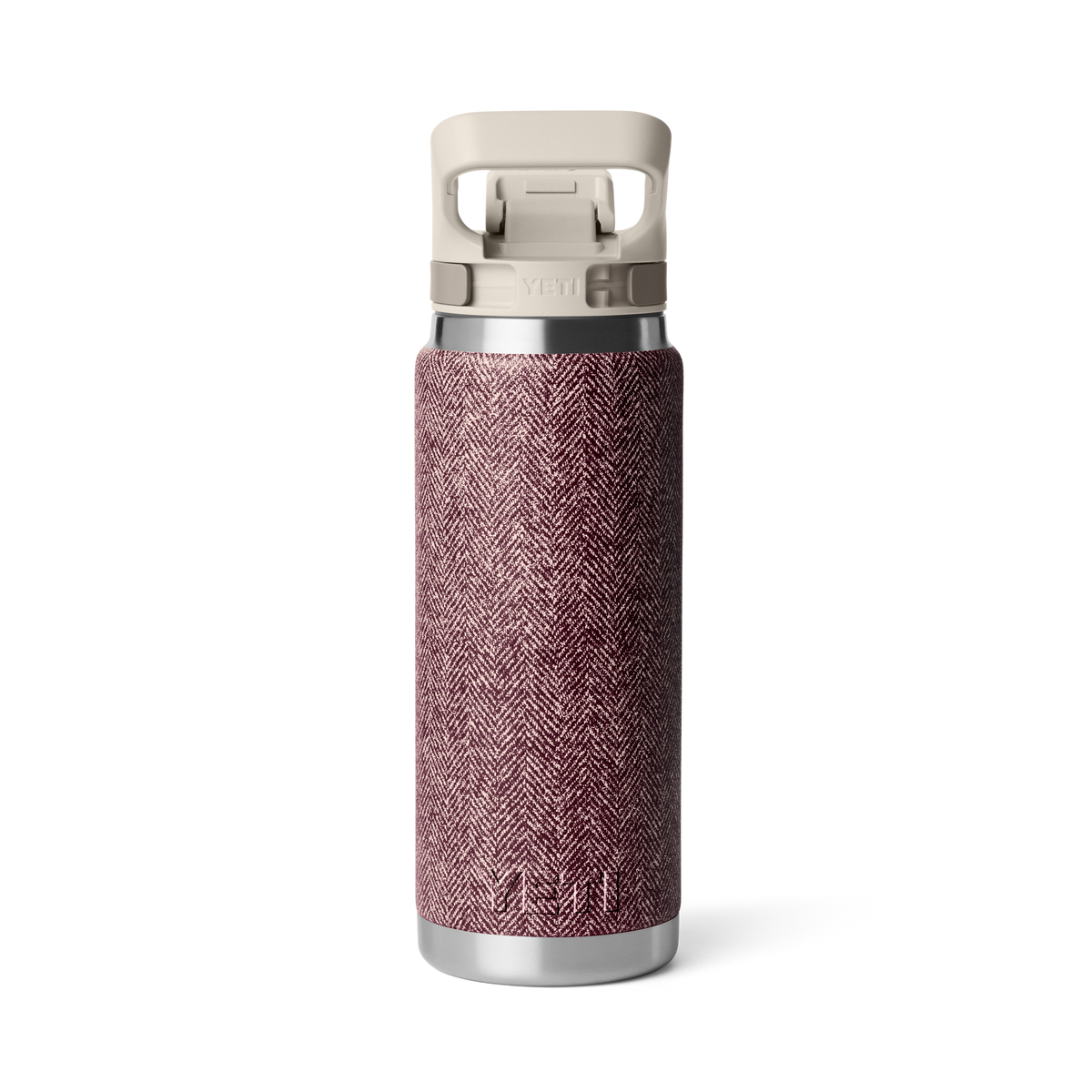 YETI Rambler 26 oz Flip Chug Flasche Riverhead Red – Rückansicht