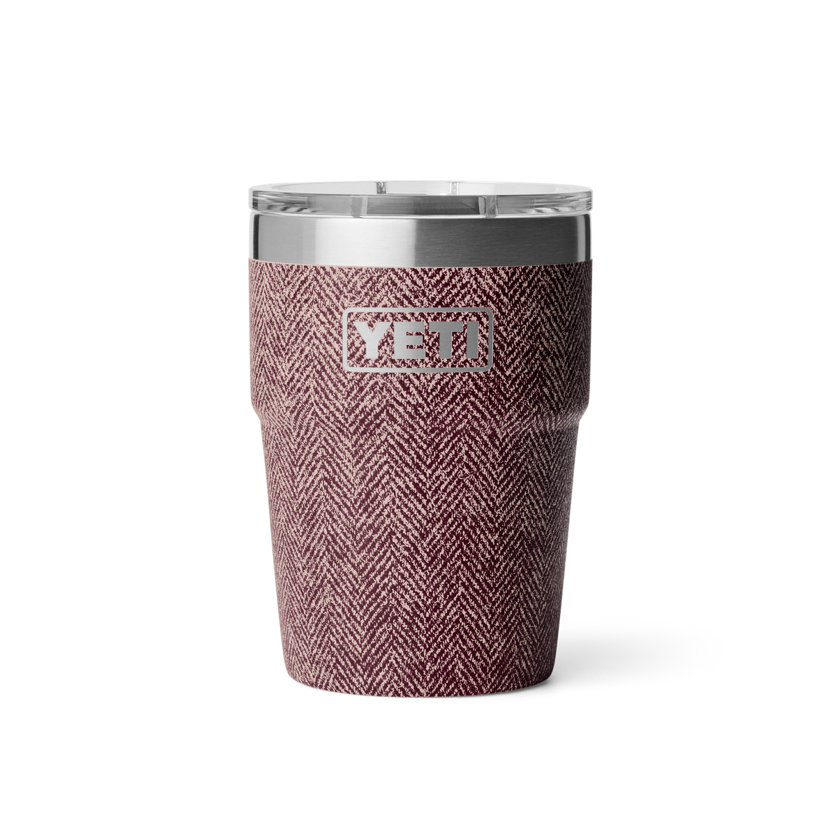 YETI Rambler 16 oz Stackable Cup Riverhead Red – Vorderansicht