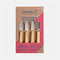 LES ESSENTIELS, Buche, 4-teiliges Küchenmesser Set