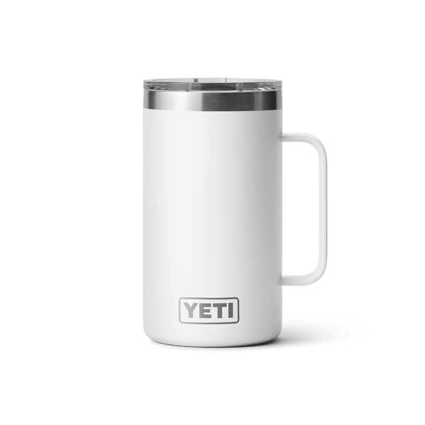 RAMBLER 24 OZ MUG Bierkrug WHITE