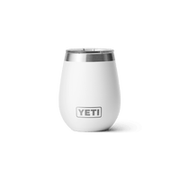 RAMBLER 10 OZ WINE TUMBLER Weinbecher WHITE